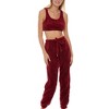 ADR Women's Fleece Joggers Sweatpants Sleep Pants with Pockets - 2 of 4