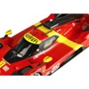 Ferrari 499P Hypercar #50 "2022 Launch Edition" Red with DISPLAY CASE Limited Edition to 599 pieces 1/18 Model Car by BBR - 3 of 4
