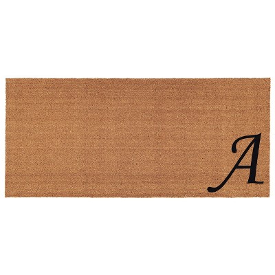 Calloway Mills 153622448A Urban Chic Monogram Doormat 2 ft. x 4 ft. (Letter A)