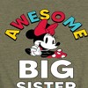Girls' - Disney - Awesome Big Sister Short Sleeve Graphic T-Shirt - 2 of 4