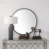 Uttermost Ada Round Steel Mirror - 2 of 4