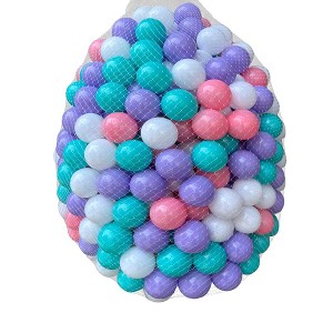 Whisen Ball Pit Balls 500 Count for Kids, Colorful Phthalate Free BPA Free, Safe, Crushproof, Lightweight, Gift for Kids - 1 of 4
