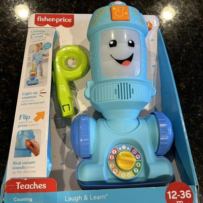 Fisher-Price - Aspiradora de juguete de la serie Laugh & Learn