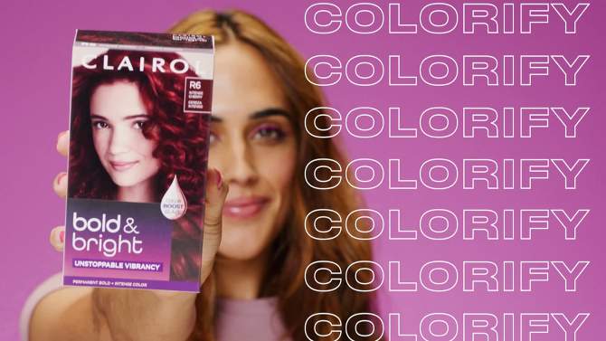 Clairol Bold & Bright Permanent Hair Color, 2 of 12, play video