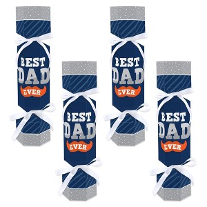 Big Dot of Happiness Happy Father's Day - No Snap We Love Dad Party Table Favors - DIY Cracker Boxes - Set of 12 - 1 of 4