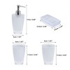 Unique Bargains Reusable Bathroom Accessories Set 1 Set - 2 of 4