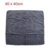 Unique Bargains 400GSM Microfiber Car Cleaning Towels Drying Washing Cloth Gray 15.7"x15.7" 3Pcs - 3 of 4