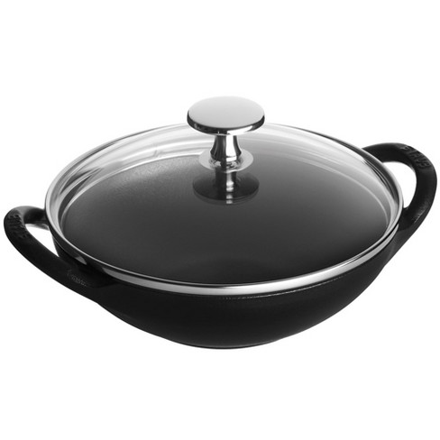 Staub Cast Iron 11-inch Traditional Skillet - Matte Black