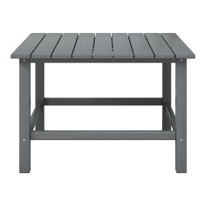 WestinTrends Malibu Kids Outdoor Patio Furniture HDPE 30" Wide Square Dining Table - 1 of 4