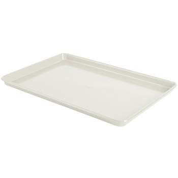 Martha Stewart Everyday Color Bake 13 Inch Carbon Steel Rectangle Cookie Sheet in Linen