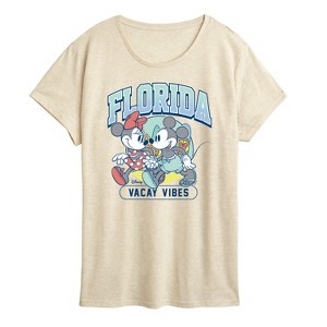 Women's - Disney - Mickey Mouse Florida Short Sleeve Graphic T-Shirt - 1 of 4