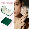 Unique Bargains Velvet Jewelry Storage Bracelet Bangle Birthday Wedding Valentine's Day Gift Box - 2 of 4