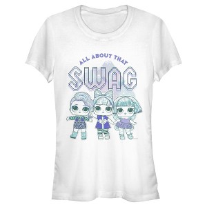 Juniors Womens L.O.L Surprise All About That Swag T-Shirt - 1 of 3