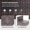 7-Piece Outdoor Rattan Patio Furniture Set - 4 of 4