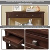 Whisen Farmhouse Style Console Table with 4 Drawers and Storage Shelf - 4 of 4