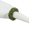 Saro Lifestyle Round Napkin Rings With Beaded Design (Set of 4) - 3 of 4