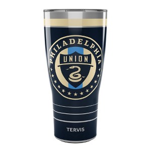 MLS Philadelphia Union 30oz MVP Stripe Stainless Steel Tumbler - 1 of 3