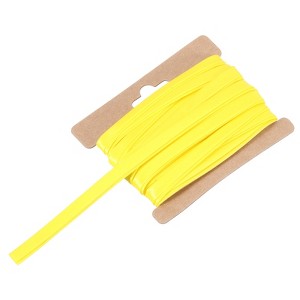 Unique Bargains Satin Fabric Quilting Hemming Binding DIY Craft Double-Fold Bias Tape - 1 of 4