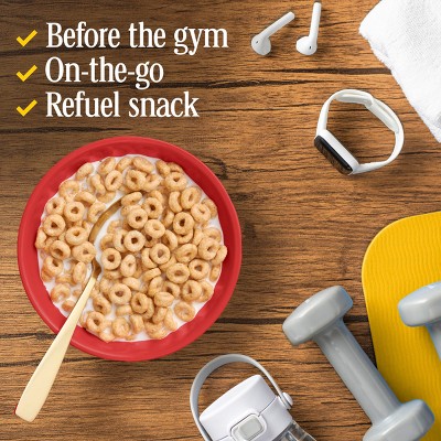 Cheerios Protein Gluten Free Honey Nut Family Size Breakfast Cereal - 14oz