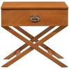NicBex Modern 1 Drawer Nightstand Elegant Bedside Table with Solid Legs End Table for Living Room, Bedroom - 2 of 4