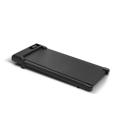 Redliro Walking Pad Treadmill with Incline, Portable Under Desk Treadmill for Home Office, Compact Walking Pad with Smart LED Display, Black