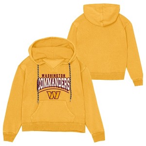 NFL Washington Commanders Women's Hooded Sweatshirt - 1 of 3
