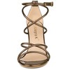 Allegra K Women's Open Toe Strappy Buckle Straps Stiletto Heel Sandals - 2 of 4