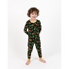 Leveret Matching Family Bamboo Pajamas Leopard Print - 3 of 4