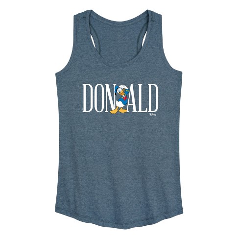 Women's - Disney - Donald Graphic Racerback Tank - image 1 of 4