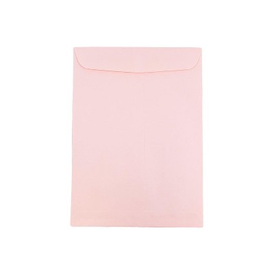 JAM Paper 6 x 9 Open End Catalog Envelopes Baby Pink 25/Pack (51285797a) 51285797A