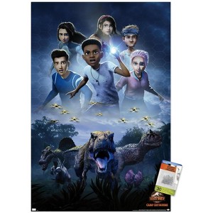 Trends International Jurassic World: Camp Cretaceous - One Sheet Unframed Wall Poster Prints - 1 of 4