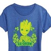 Women's - Marvel - Groot Go Green St. Patricks Day Short Sleeve Graphic T-Shirt - 2 of 4