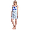 Casual Nights Women's Sleepwear Slip Nightgown Chemise Nighty - 2 of 4