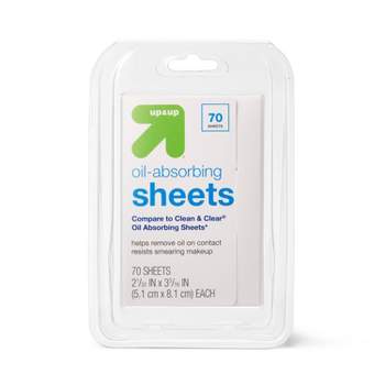 Oil Absorbing Sheets - 70ct - up & up™