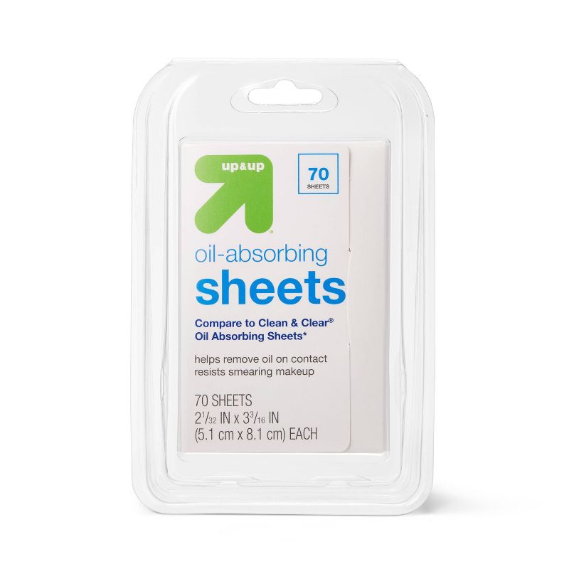 Oil Absorbing Sheets - 70ct - up &#38; up&#8482;, 1 of 10