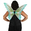 HalloweenCostumes.com One Size Women Women's Garden Fairy HalloweenCostume Wings Accessory, Blue/Blue - 4 of 4
