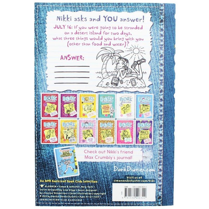 Scholastic Dork Diaries: OMG All About Me Diary! Paperback Book, 2 of 3