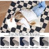 Runner Rug Runner Rug Non Slip Washable Runners for Hallways, Boho Vintage Rugs with Rubber Backing, Soft Low-Pile Indoor Carpet - 4 of 4