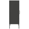 vidaXL Storage Cabinet Anthracite 16.7"x13.8"x40" Steel - 4 of 4
