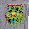 Men's - Teenage Mutant Ninja Turtles - Group Logo Brick Wall Short Sleeve Graphic T-Shirt - 2 of 4