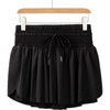 Clotth Flowy Athletic Shorts for Women Workout Running Gym Yoga High Waist Skort Sweat Skirt Cute Clothes Summer Outfits - 3 of 4