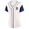MLB Detroit Tigers Women's Short Sleeve White Fashion Jersey - 2 of 3
