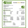 California Gold Nutrition Multivitamin and Mineral with Methyl B12, Vitamin C, L-MethylFolate and Bio-Quercetin, Two-A-Day, 60 Veggie Capsules - 4 of 4