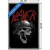 Trends International Slayer - Grey Scale Hellmit Framed Wall Poster Prints - 3 of 4