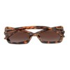 Anna-Kaci Women's Retro Butterfly Cat Eye Sunglasses with UV400 Protection - 3 of 4