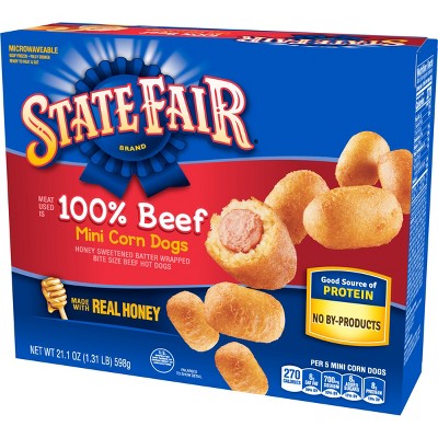 State Fair Beef Mini Corn Dogs - 21.1oz