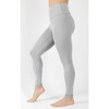 Yogalicious Womens High Waist Ultra Soft Nude Tech Leggings for Women - 2 of 3