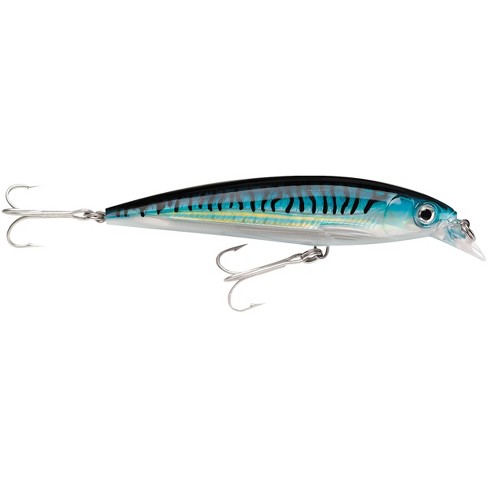Rapala 5 1/4 X-Rap 14 Saltwater Fishing Lure - Silver Blue Mackerel