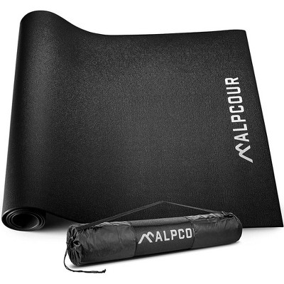 Alpcour 36"x78" Bike Trainer Mat - Water-Resistant, Anti-Slip, Noise Insulating Multipurpose Indoor Workout Cycling Floor Protector