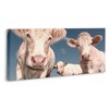 Stupell Industries Three White Cows, 24" x 10" - 3 of 4